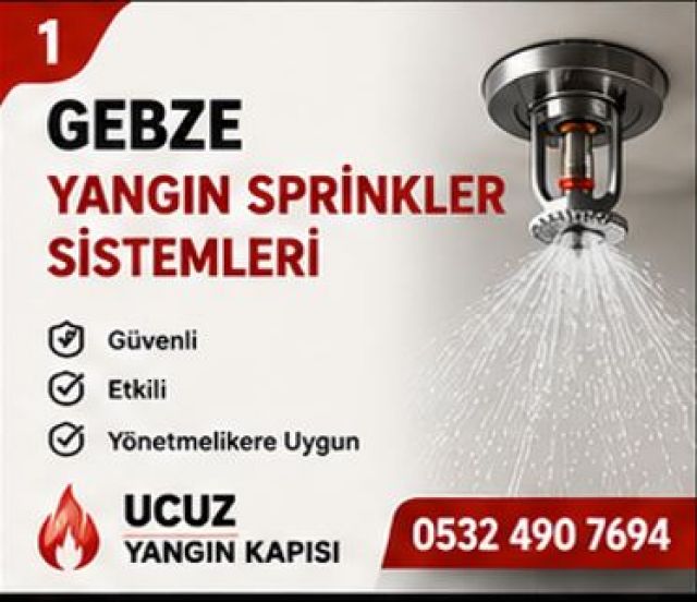 Gebze Yangın Sprinkler Sistemleri